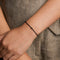 P Initial Click Charm in Solid Gold