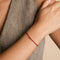 P Initial Click Charm in Solid White Gold