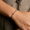 S Initial Click Charm in Solid Gold