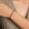 T Initial Click Charm in Solid Gold