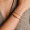 Z Initial Click Charm in Solid Gold