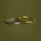 Molten Band Ring in Solid Gold