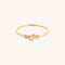 Molten Opal Cluster Ring in Solid Gold
