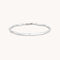 Molten Bangle in Silver