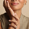 Molten Illusion Pearl Ring in Silver