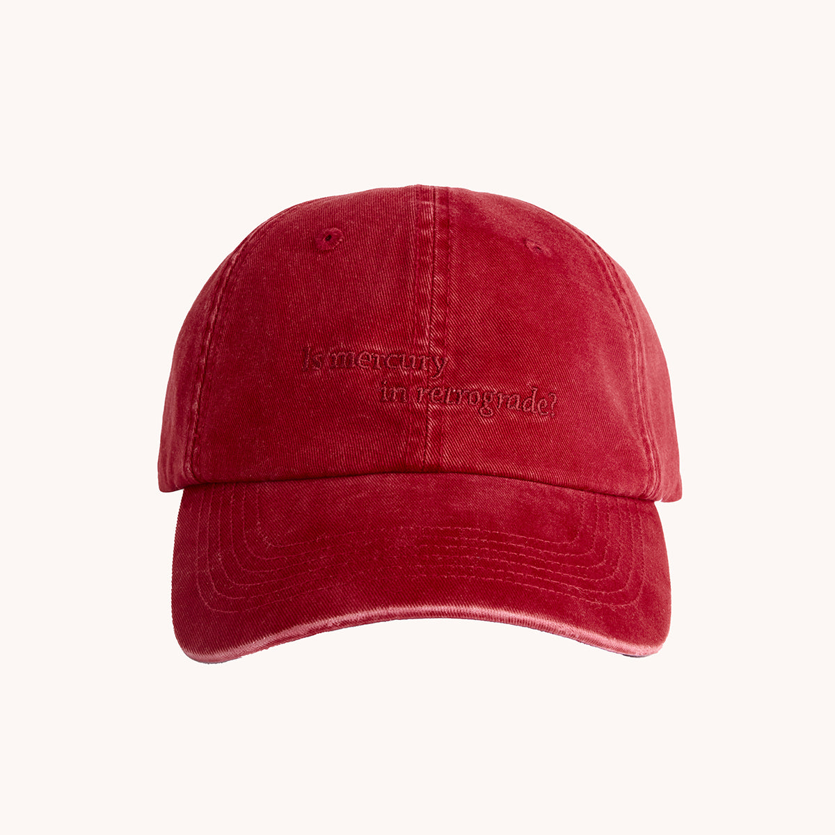 Mercury in Retrograde Cap in Red-Astrid &amp; Miyu