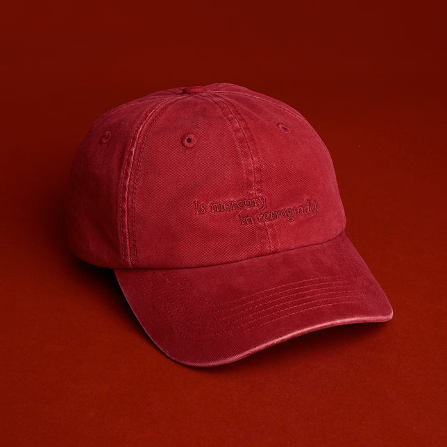 Mercury in Retrograde Cap in Red-Astrid &amp; Miyu