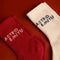 Festive Socks in Red-Astrid &amp; Miyu