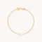 Crystal Scatter Bracelet in Gold