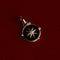 Black Star Clip Charm in Gold-Astrid &amp; Miyu