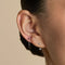 Diamond Ear Jacket in Solid White Gold-Astrid &amp; Miyu