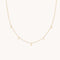 Cosmic Star Charm Necklace in Solid Gold-Astrid &amp; Miyu