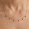 Orange Slice Charm 9k Gold