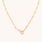 Hardware Chain Necklace in Gold