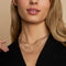 Essential Pearl Necklace Stacking Set in Gold