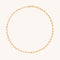 Infinite Slim Chain Necklace in Gold