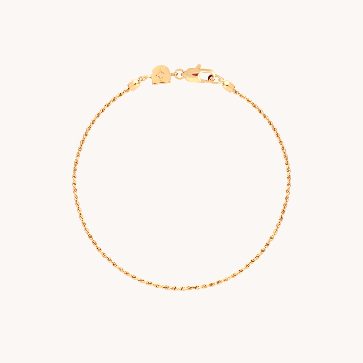 Essential Rope Chain Bracelet in Gold