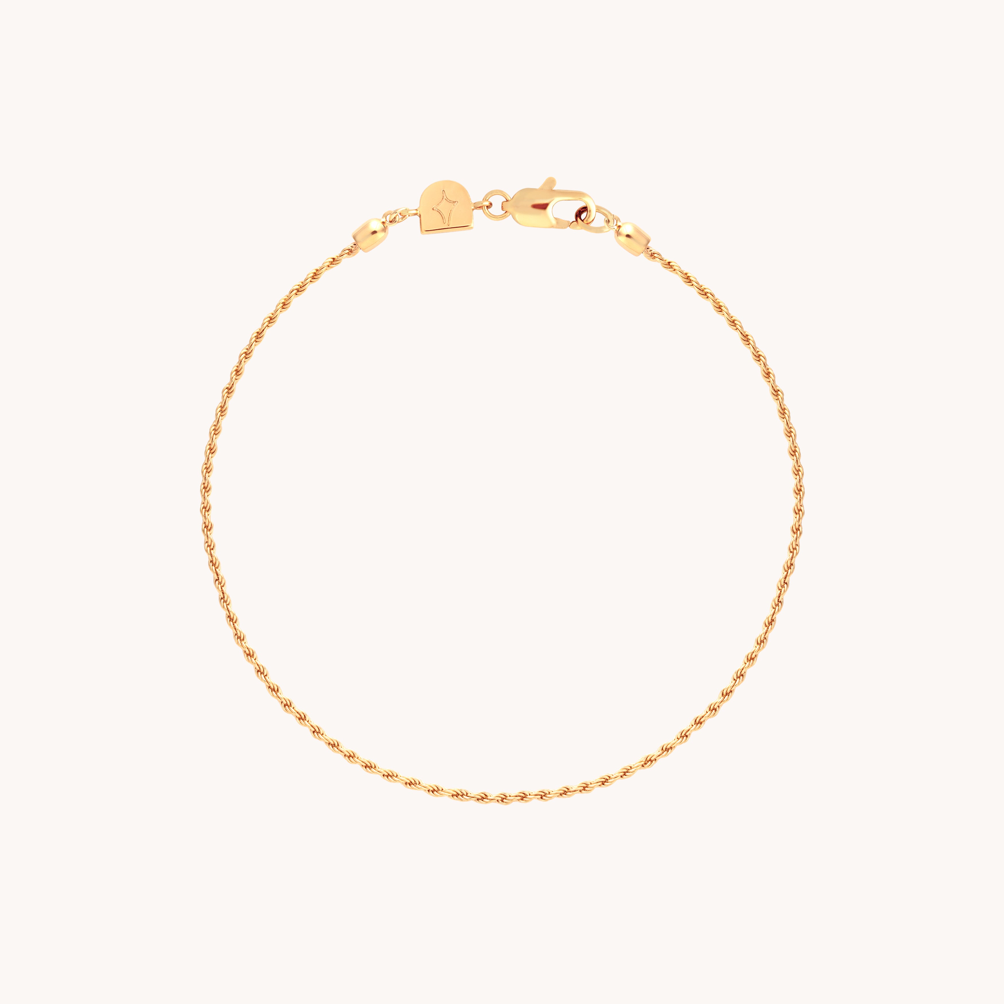 Essential Rope Chain Bracelet in Gold