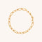 Infinite Slim Chain Bracelet in Gold