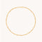 Bold Astrid Story Chain Anklet in Solid Gold-Astrid &amp; Miyu