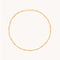 Bold Astrid Chain Anklet in Solid Gold