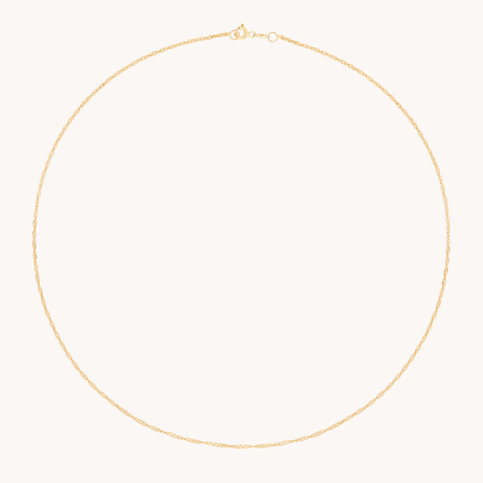 Bold Astrid Chain Necklace in 9k Gold