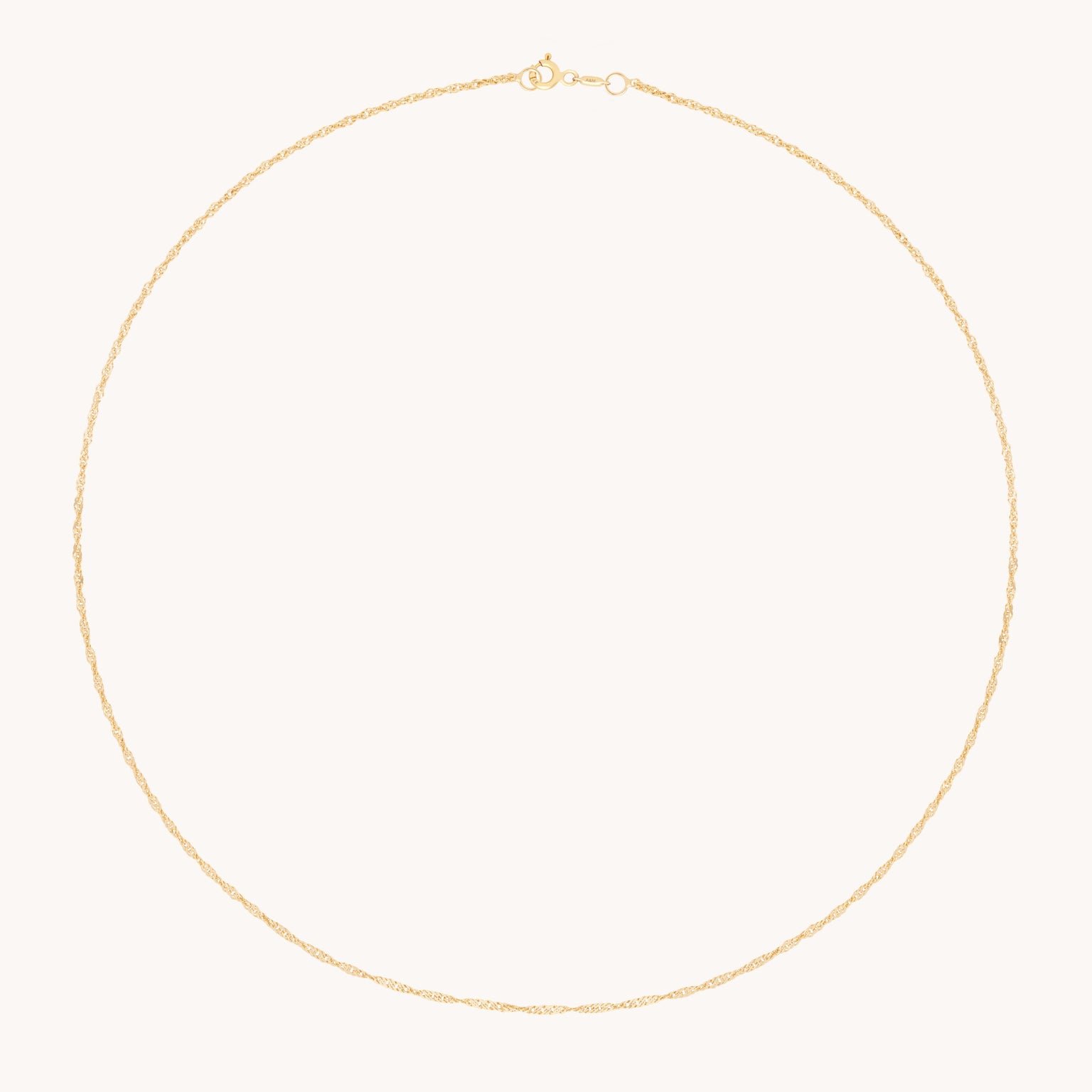 Charm Compatible Necklaces & Bracelets - Bold Astrid Chain Necklace in Solid Gold - Necklaces - Astrid &amp; Miyu