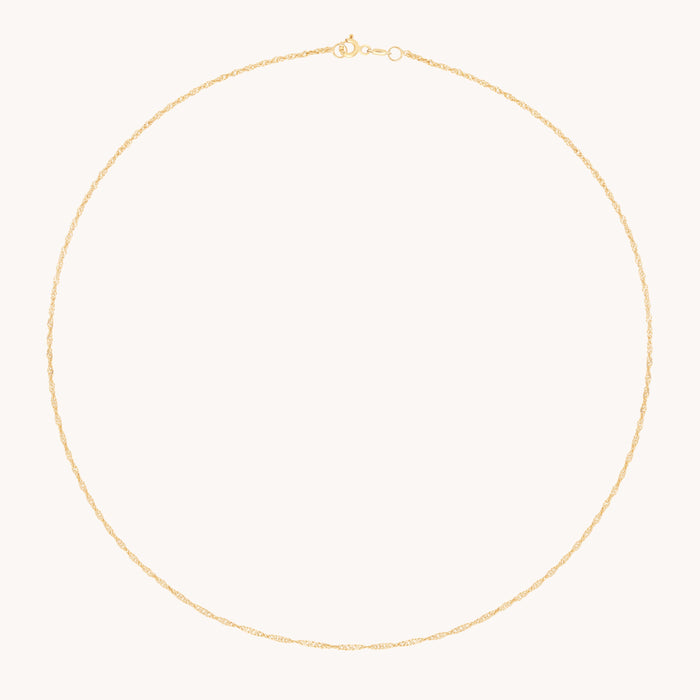 Charm Compatible Necklaces & Bracelets - Bold Astrid Chain Necklace in Solid Gold - Necklaces - Astrid &amp; Miyu