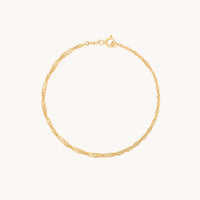 Bold Astrid Chain Bracelet in 9k Gold