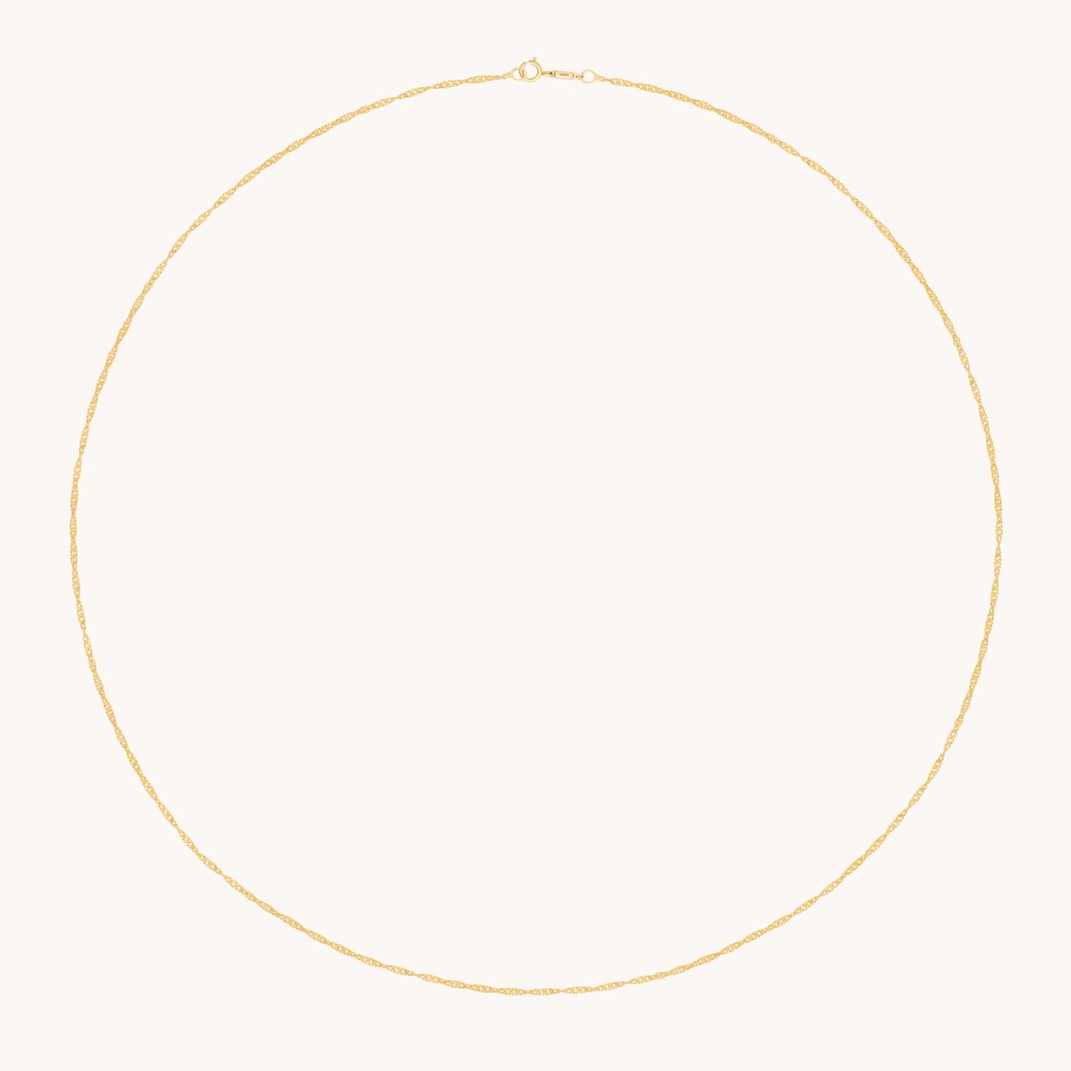Charm Compatible Necklaces & Bracelets - Astrid Chain Necklace in Solid Gold - - Astrid &amp; Miyu