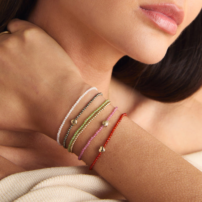 A&M Junior Collection - Heart Click Charm in 9k Gold - Click Charm - Astrid &amp; Miyu