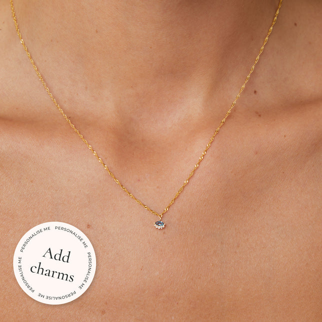 Bold Astrid Chain Necklace in 9k Gold