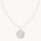 Cancer Bold Zodiac Pendant Necklace in Silver