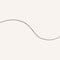 Charm Compatible Necklaces & Bracelets - Chelsea Chain Necklace in Solid White Gold - - Astrid &amp; Miyu