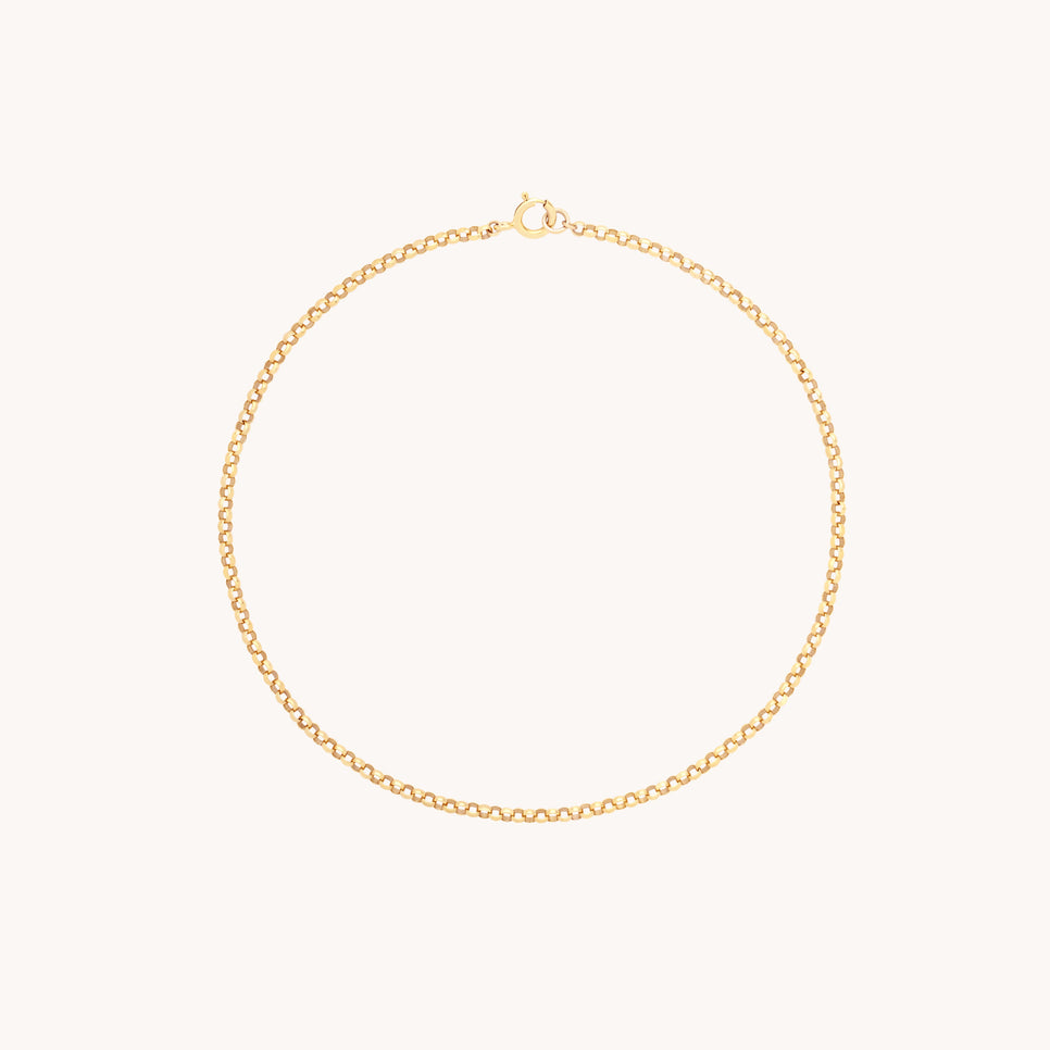 Chelsea Chain Bracelet in 9k Gold