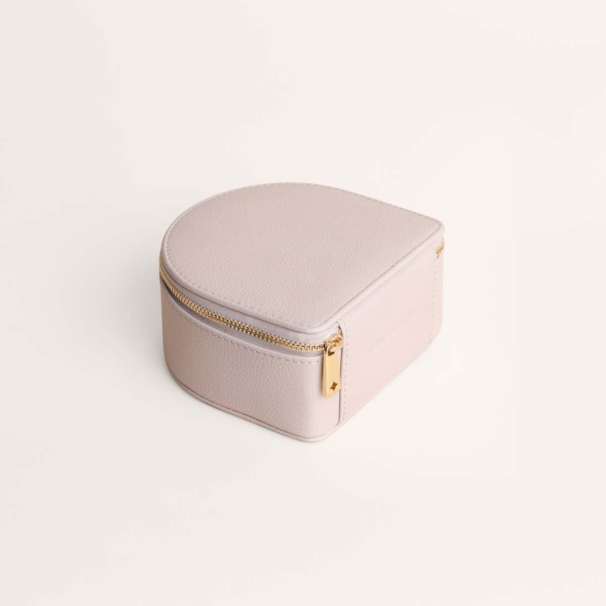 Leather Large Jewellery Box in Fawn Sand