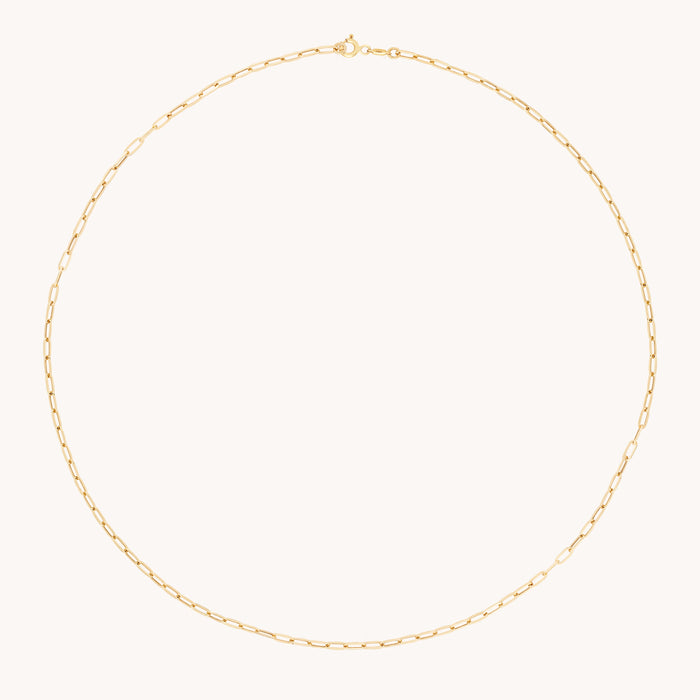 Piccadilly Chain Necklace in 9k Gold