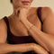 18k Gold Plated Jewellery - Infinite Cuff in Gold - Bracelets - Astrid &amp; Miyu