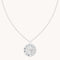 Scorpio Bold Zodiac Pendant Necklace in Silver