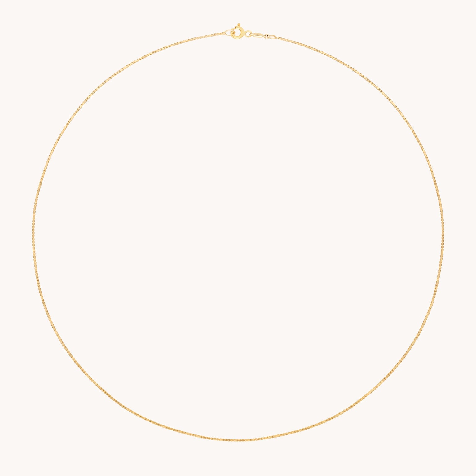 Charm Compatible Necklaces & Bracelets - Shoreditch Chain Necklace in Solid Gold - Necklaces - Astrid &amp; Miyu