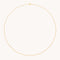 Charm Compatible Necklaces & Bracelets - Shoreditch Chain Necklace in Solid Gold - Necklaces - Astrid &amp; Miyu