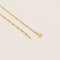 Soho Story Chain Necklace in Solid Gold