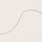 Soho Story Chain Necklace in Solid White Gold