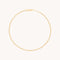 Chelsea Story Story Chain Anklet in Solid Gold