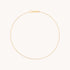 Marylebone Chain Anklet in Solid Gold