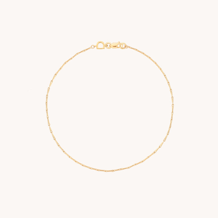 Marylebone Chain Bracelet in Solid Gold