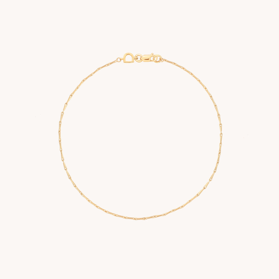 Marylebone Chain Bracelet in Solid Gold