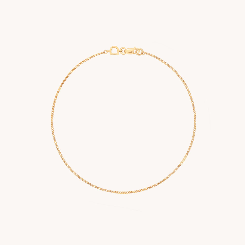 Miyu Chain Bracelet in Solid Gold