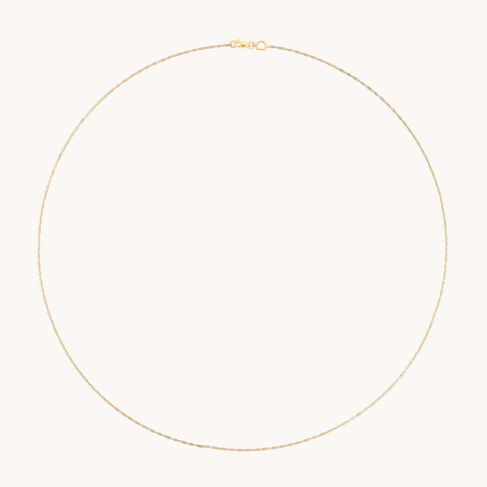 Carnaby Story Chain Necklace in Mixed Metal
