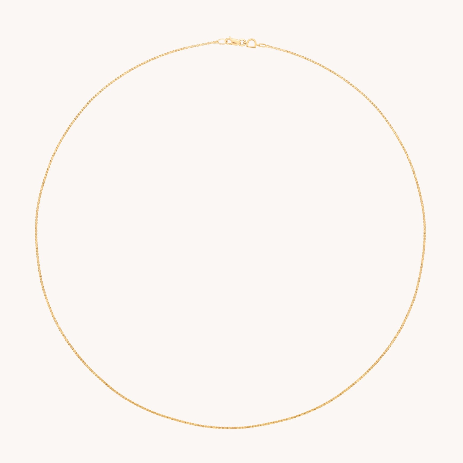 Shoreditch Story Chain Necklace in Solid Gold